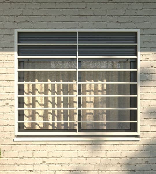 Reja fija Albany para ventanas
